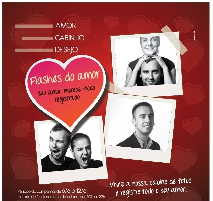 Center 3 cria "Flashes do Amor" no Facebook