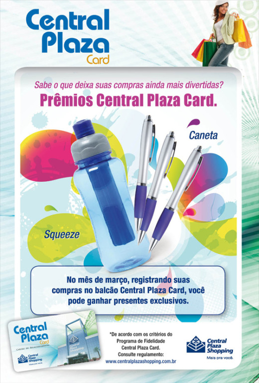 Central Plaza Card oferece presentes exclusivos