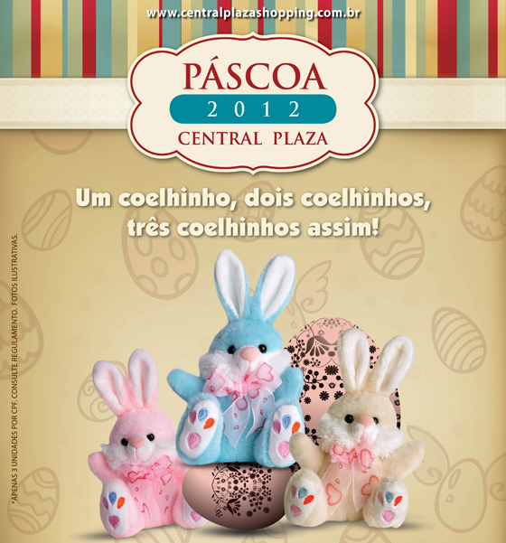 Central Plaza lança ação de marketing para a Páscoa