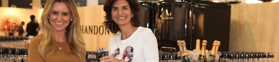 Chandon esteve presente no SP Arte