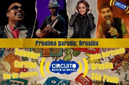 Circuito Banco do Brasil aterrissa em Brasília