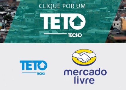 MercadoLivre fecha parceria com a ONG Teto