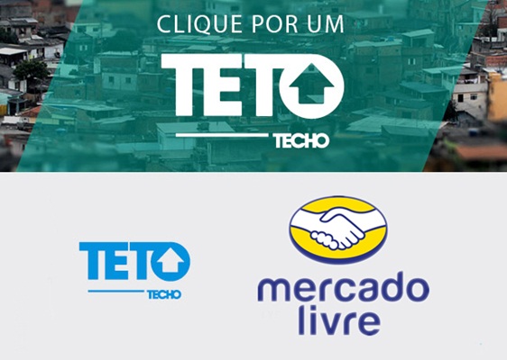 MercadoLivre fecha parceria com a ONG Teto