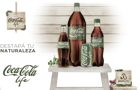 Coca-Cola Life chega aos Estados Unidos