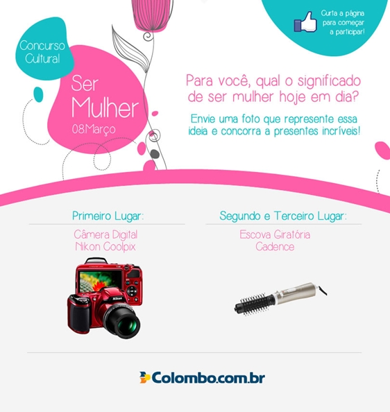 Lojas Colombo faz ações promo para o Dia da Mulher