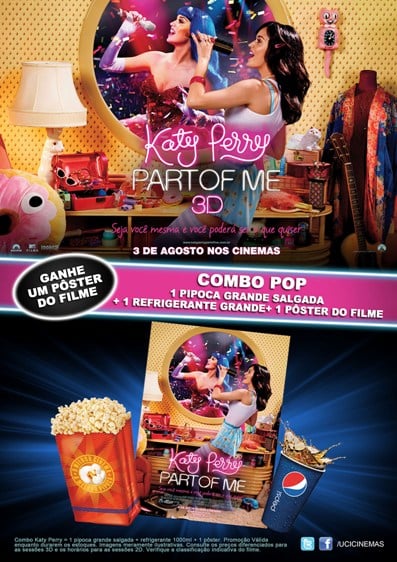 Rede UCI Cinemas oferece combo “POP” 