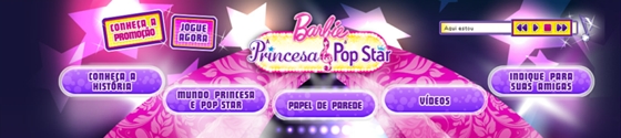 Curtindo o pop star favorito com a nova promo da Mattel