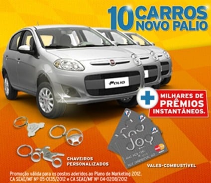 Carros novos na promo da ALE Combustíveis 