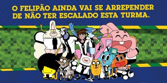 Cartoon Network marca presença no Natal da Fiel