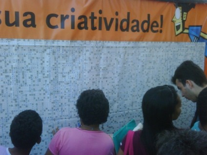 Maior palavra cruzada do mundo chega à Faculdade CCAA
