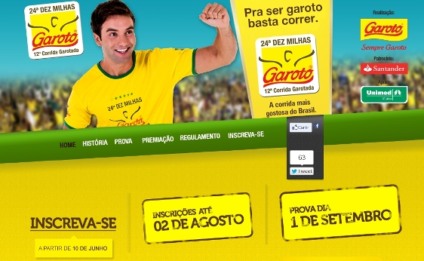 Aberta as inscrições para a Dez Milhas Garoto 