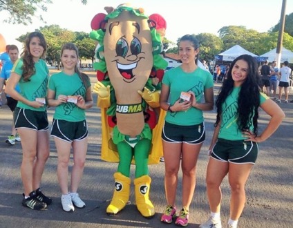Subway patrocina a Corrida das Águas 2014