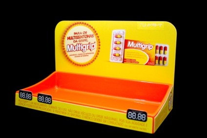 Multigrip inova no ponto de venda com display em braile