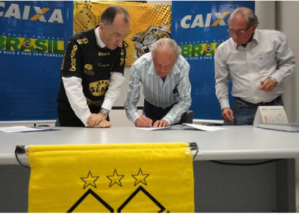 Base do Tigre recebe verba da Caixa