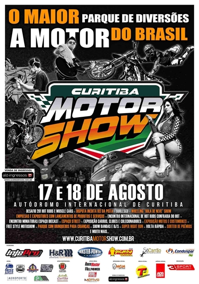 Tudo pronto para o Curitiba Motor Show