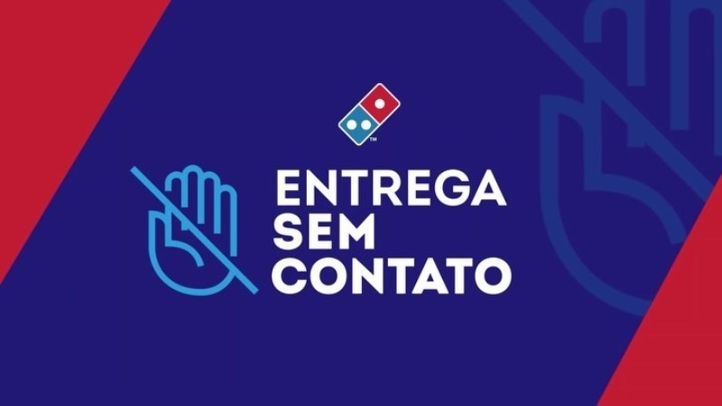  Domino's Pizza lança entrega sem contato no Brasil