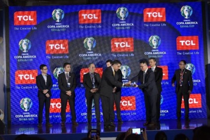 TCL fecha parceria com a Conmebol para a Copa América