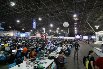 UP line mostra ativações da GloboNews na Campus Party