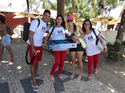 Lupa Soluções Promocionais leva Unijorge à praia