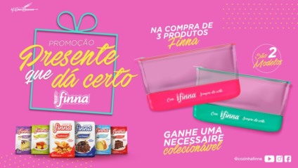 Compre e ganhe na ação promo da Finna