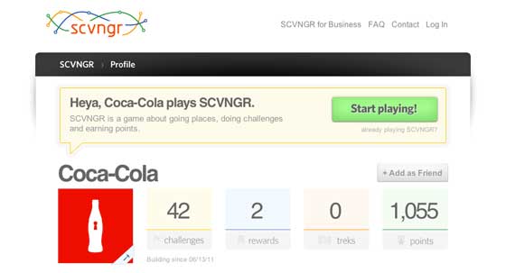 Coca-Cola faz promo com serviço de geolocalização