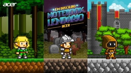 Acer apresenta o game 'Notebook Lendário'
