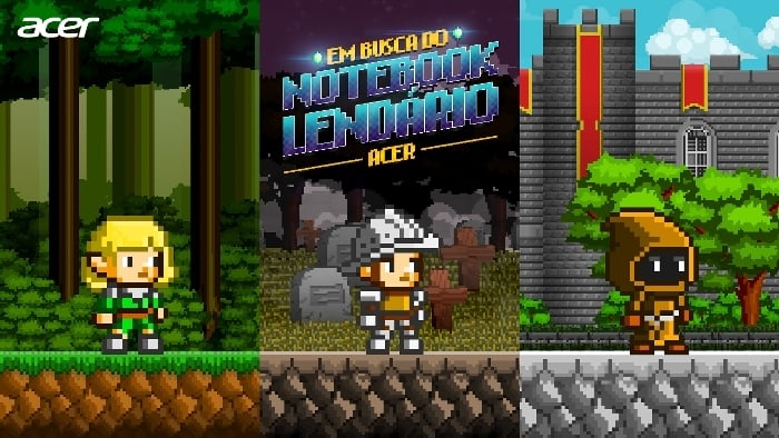 Acer apresenta o game 'Notebook Lendário'