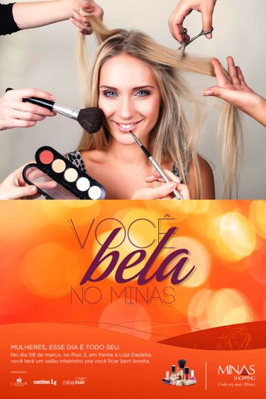 "Você bela" é a ação promo do Minas Shopping