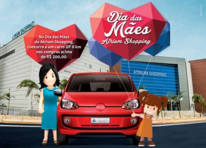 Atrium realiza sua primeira ação promo de Dia das Mães