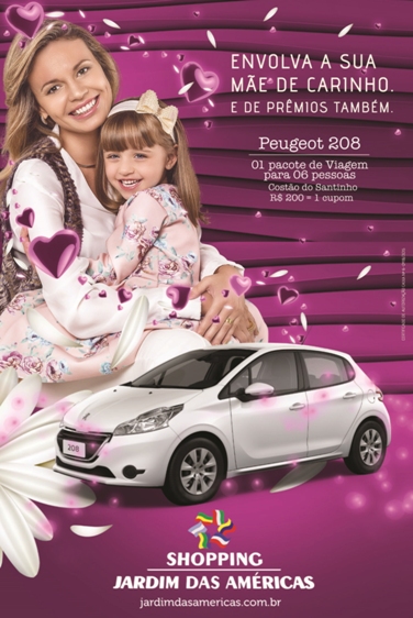 Jardim das Américas celebra o Dia das Mães com prêmios Jardim das Américas celebra o Dia das Mães com prêmios