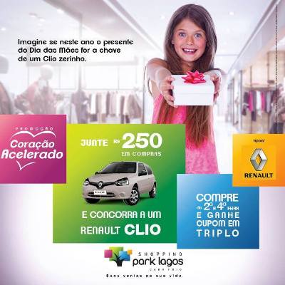 "Coração acelerado" na ação promocional do Park Lagos