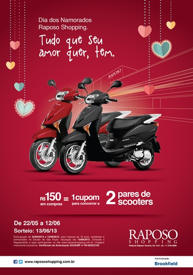 Carros e motos nas ações do Raposo e Pátio Paulista