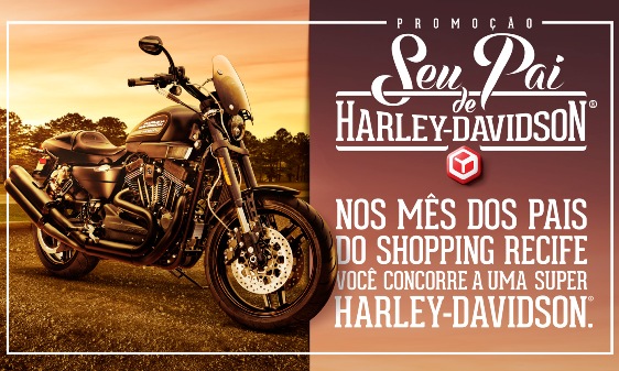 Ação promo do Shopping Recife sorteia Harley-Davidson