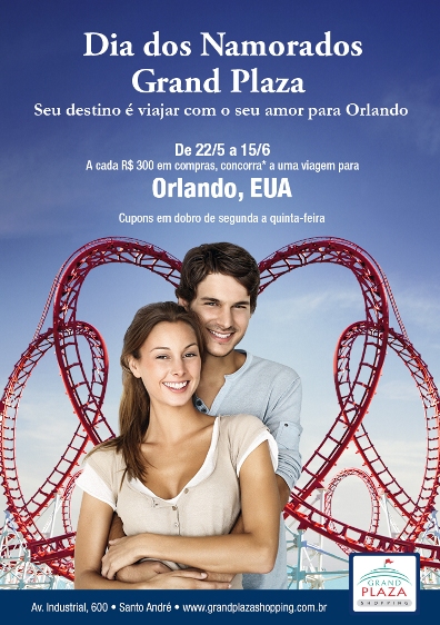 Dia dos namorados - grand plaza