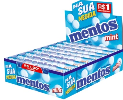 Novo formato de Mentos é focado na classe média