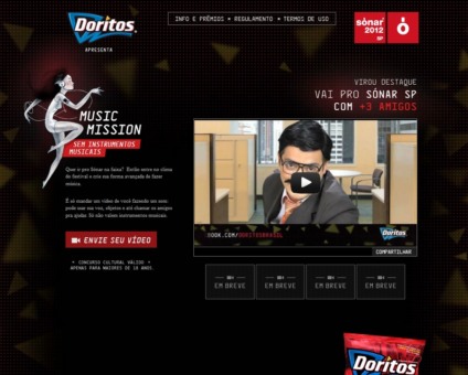 Doritos desafia fãs a criarem músicas sem instrumentos