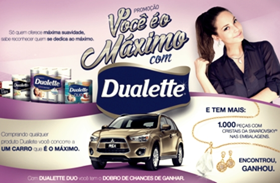 "Você é o máximo" na ação promo de Dualette