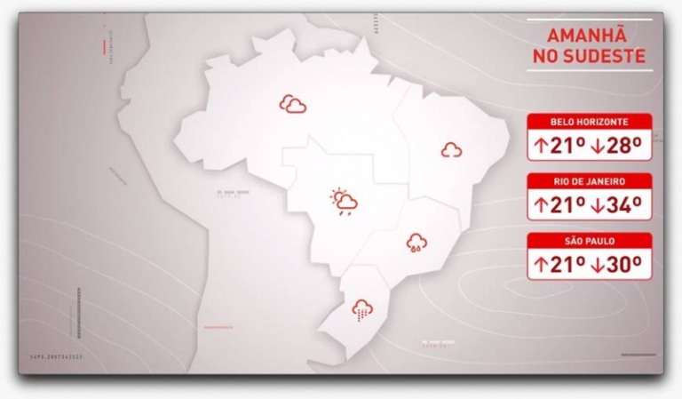 Tiago Leifert vira garoto do tempo para a Claro