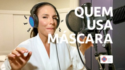 Ivete Sangalo e Luan Santana estrelam 'Usar máscara salva'