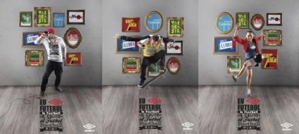 Umbro cria coleção para apaixonados por futebol