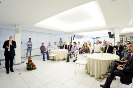 Grupo RIC recepciona prefeitos da Grande Florianópolis