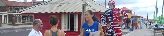 Báril promove empreendimentos com blitz