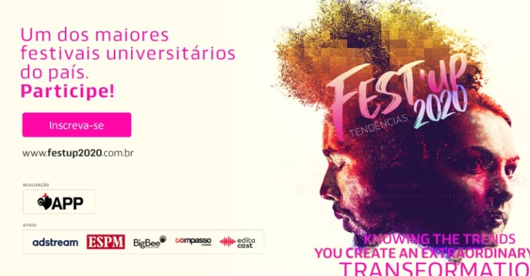 Fest’UP 2020 traz grandes nomes do mercado em evento on-line