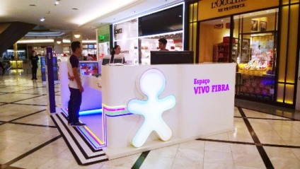 Vivo Fibra diverte público com ativações da Innova