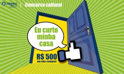 Curtindo a casa na ação promo da Abyara Brokers