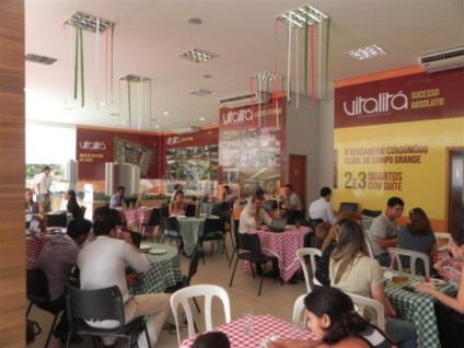 Brookfield Incorporações promoveu uma "pizzada"