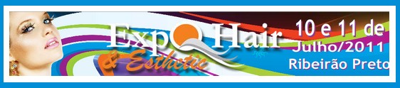 ExpoHair & Esthetic acontece nos dias 10 e 11 de julho