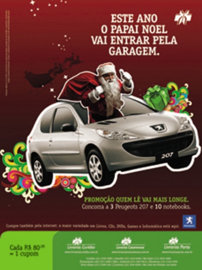 Quem lê vai mais longe na promo da Livrarias Curitiba