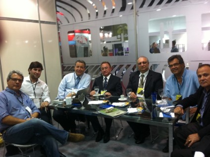 Diretores da FBHA visitam a Equipotel São Paulo