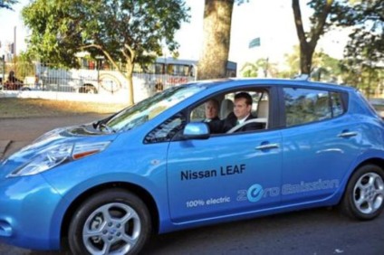 Nissan Leaf é o carro oficial do C40 São Paulo